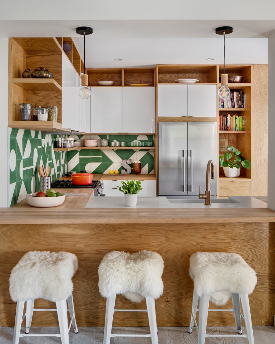 A Park Slope Apartment Gets a Custom Ikea Kitchen | Poppytalk | Bloglovin’