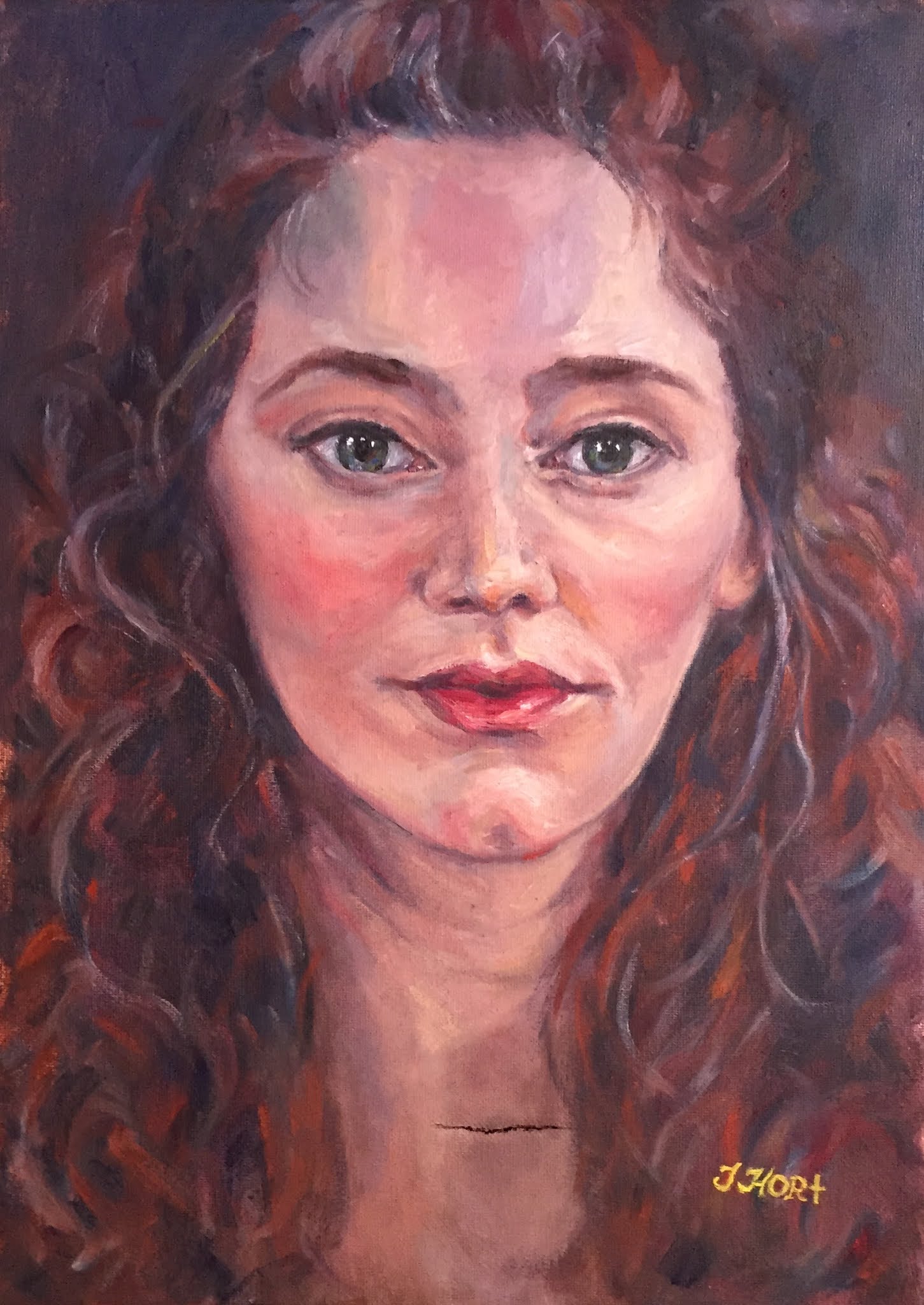 Tami Hort: Portrait Artist of the Year season 7 sky arts