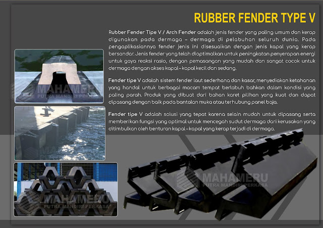 Rubber Fender Tipe V 200 H