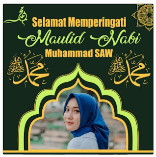 twibbon ucapan maulid nabi 2021 - kanalmu