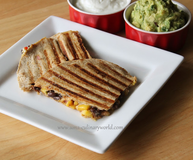 Black Bean Quesadillas