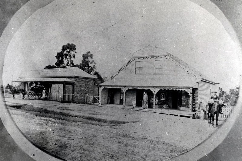 Historical Australian Towns Springwood, NSW A Pretty Wooded Plain