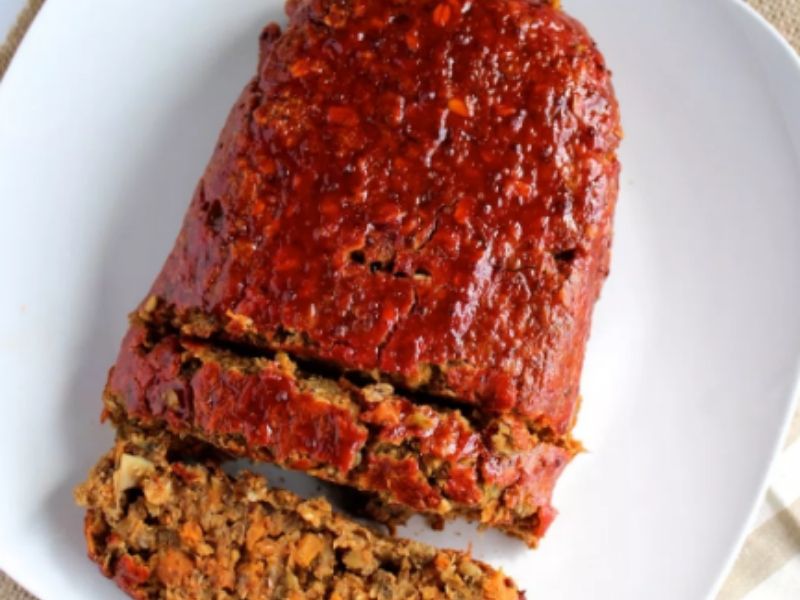 Mushroom Lentil Loaf Mushroom Lentil Loaf