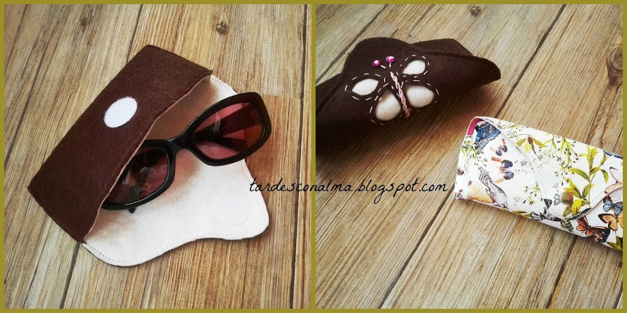 accesorios de fieltro con patrones