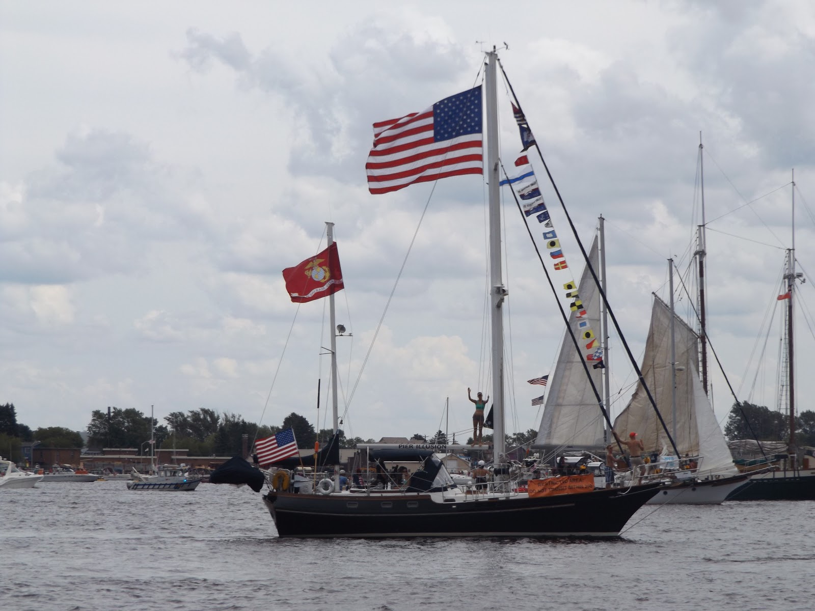 Severance Travels Two Harbors, MN Tall Ships Rally 4