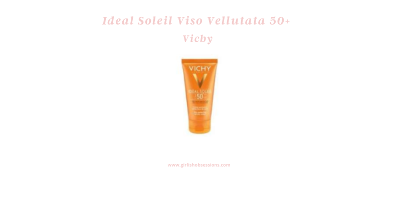 Ideal soleil viso vellutata 50 protezione viso Vichy