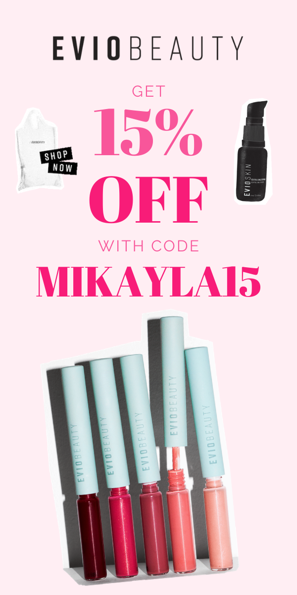 15% off Evio Beauty