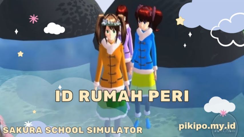 ID Kerajaan Peri Di Atas langit Sakura School Simulator