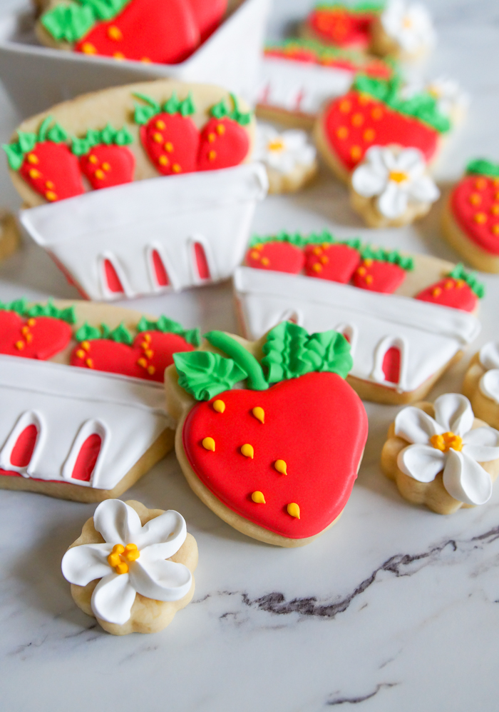 Strawberry Basket Cookies
