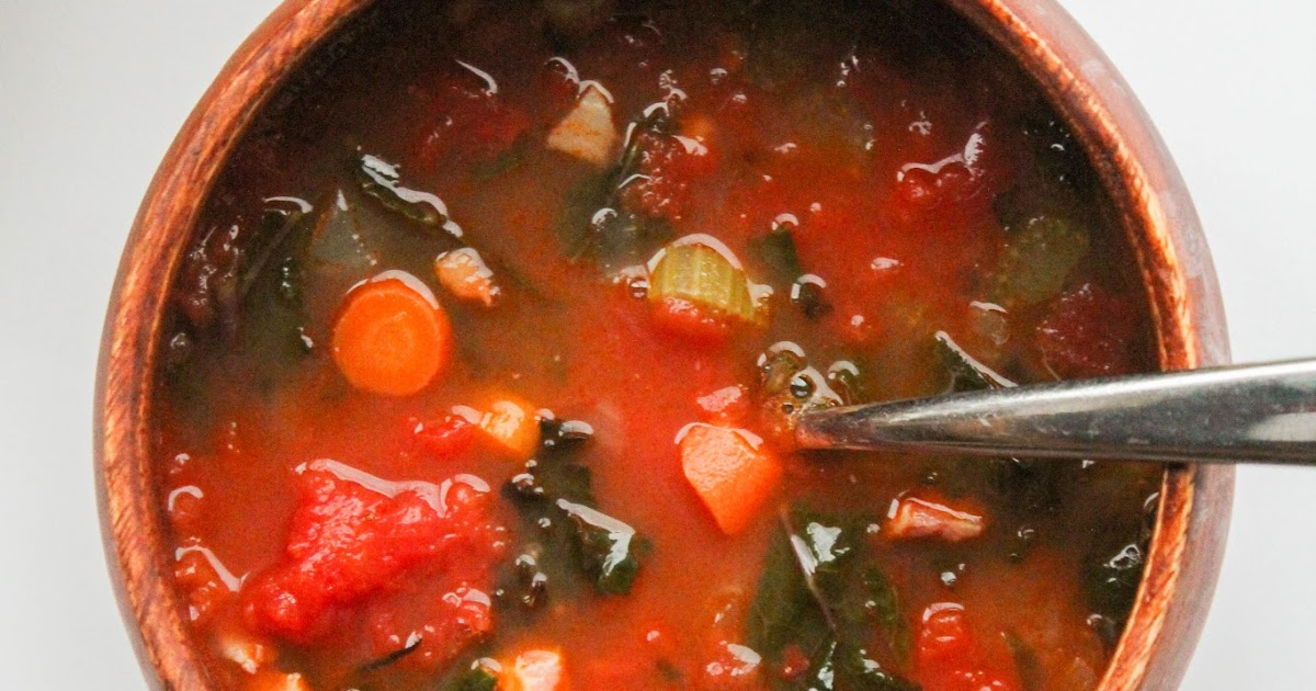 Minestrone Soup with Kale