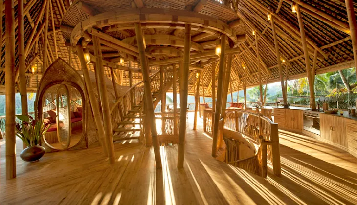 Eco-friendly Bamboo House