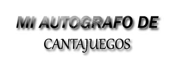 Foto firmada de cantajuegos