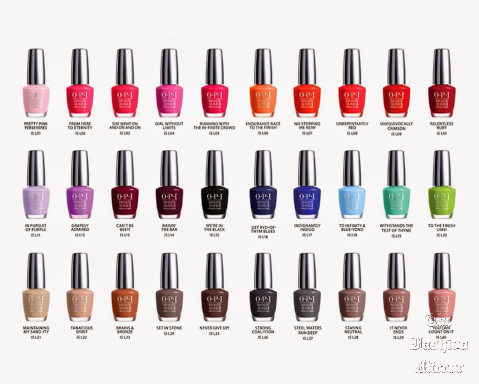 The Fashion Mirror Hoy probamos OPI Infinite Shine
