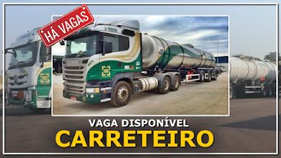 vaga para Motorista carreteiro