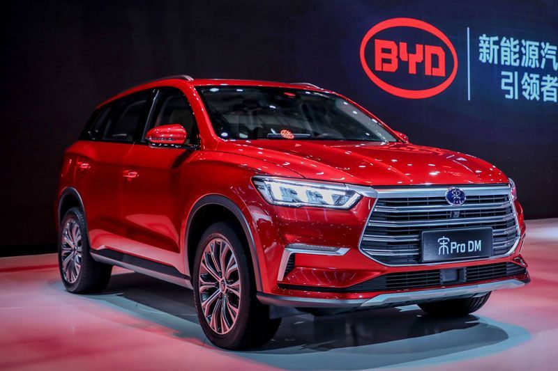 Shanghai auto show 2021 BYD