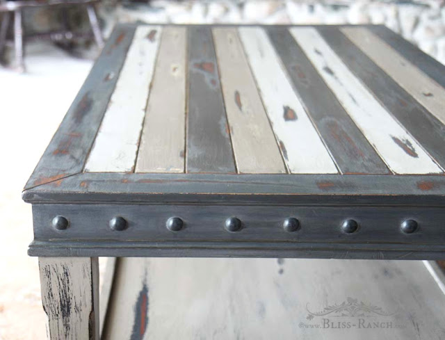 Fusion Mineral Paint Coffee Table Redo, Bliss-Ranch.com