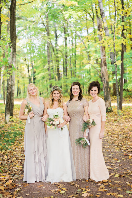 madrinhas de vestido nude