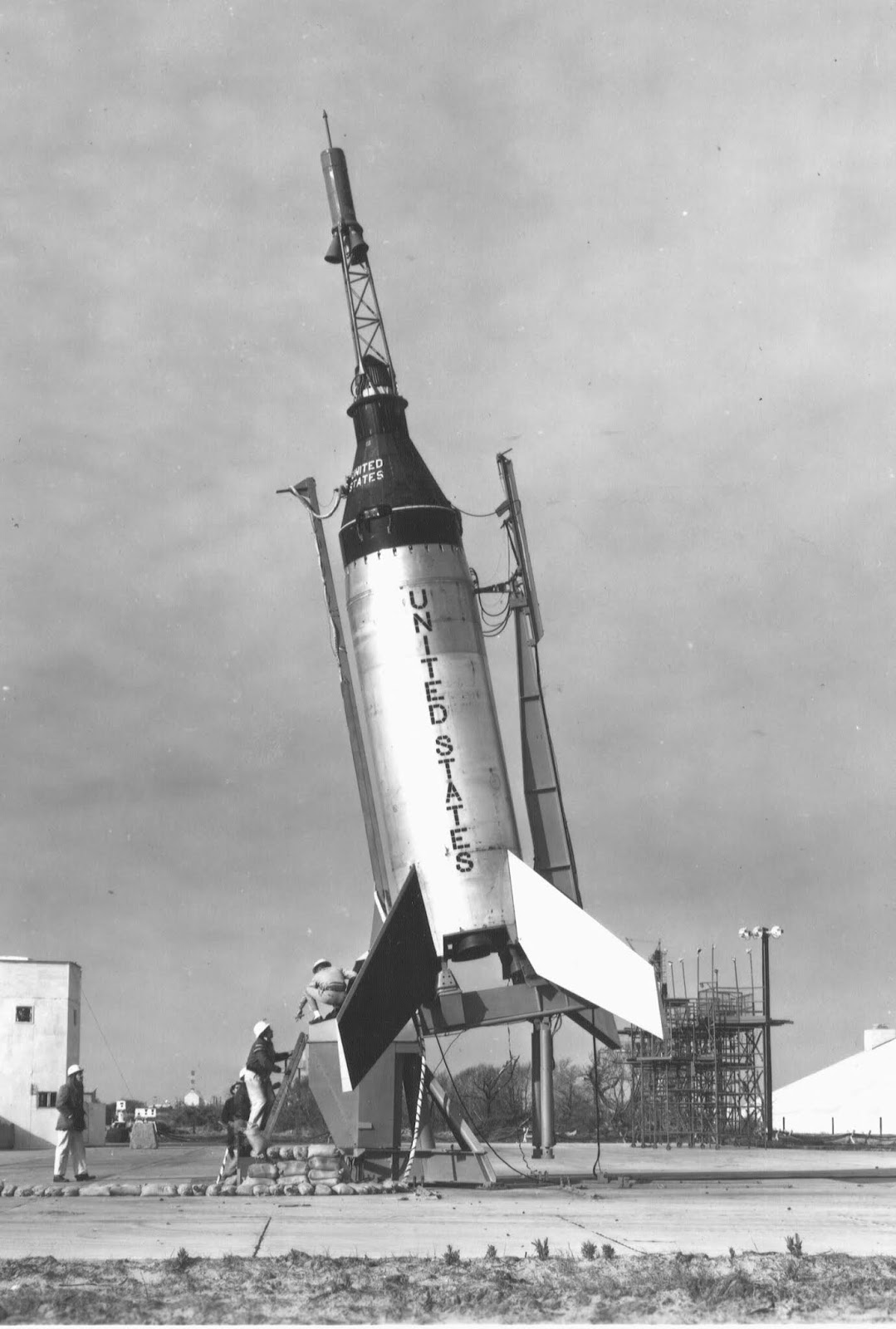 Model Rocket Building: Mercury Little Joe Black Fin?