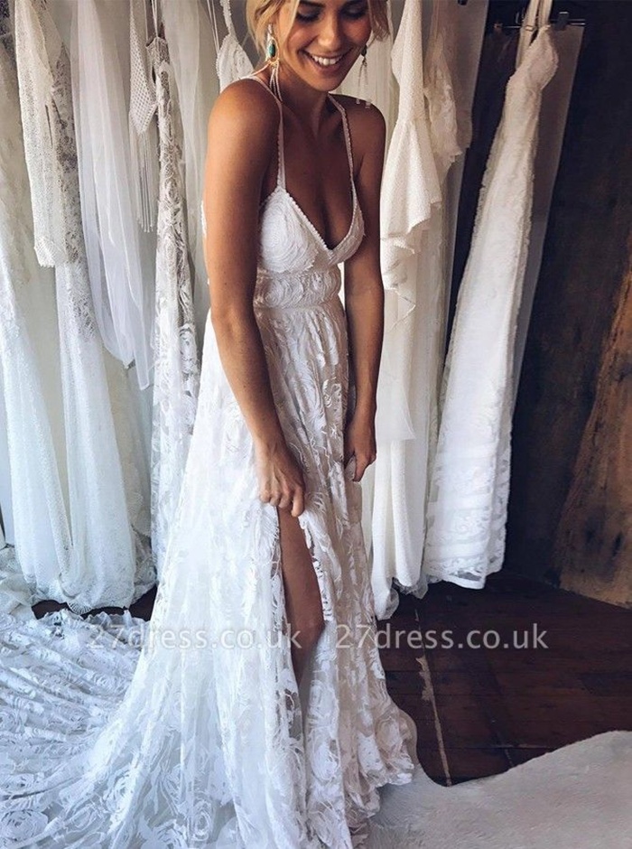 https://www.27dress.co.uk/a-line-spaghetti-strap-wedding-dress-side-split-bridal-dress-g108003?cate_1=1