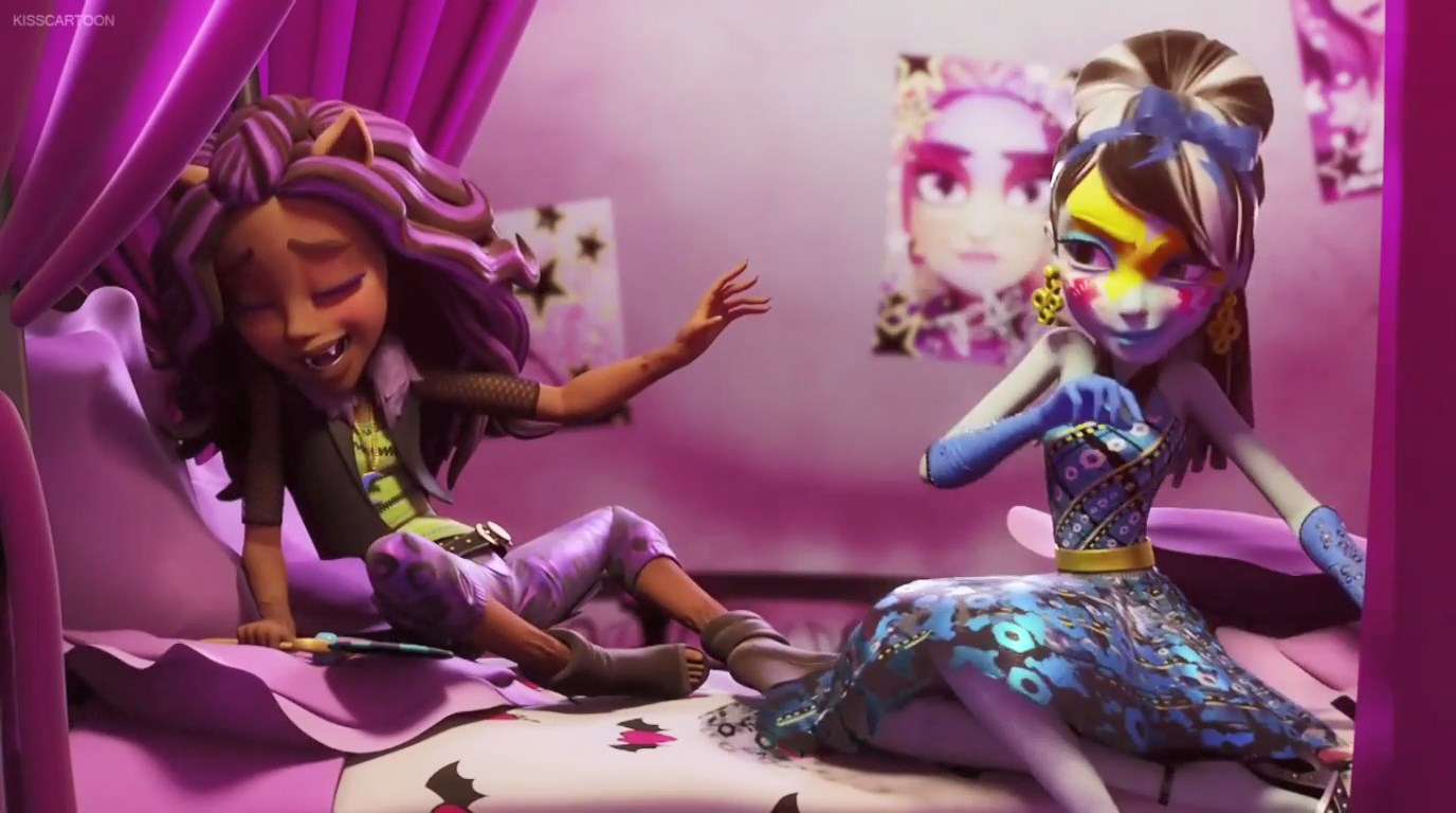 Monster High: Clawdeen Wolf.