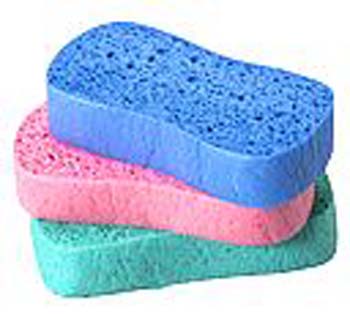 Living Day to Day...: Tips Tuesday! Smart Ways to Use New Sponges!
