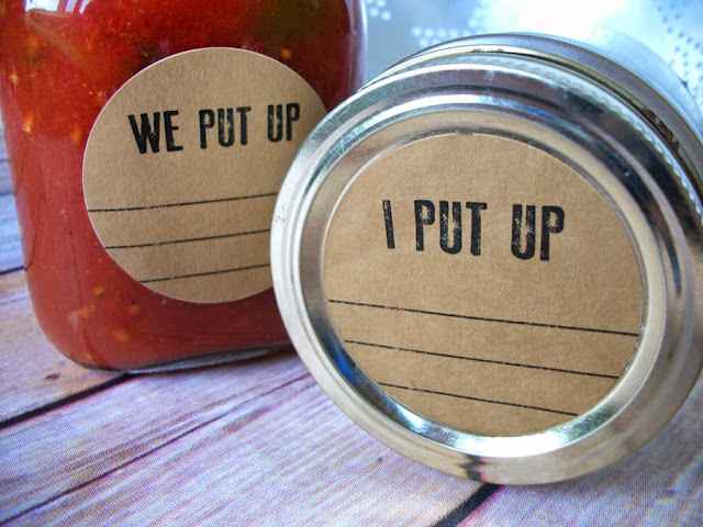 canning labels