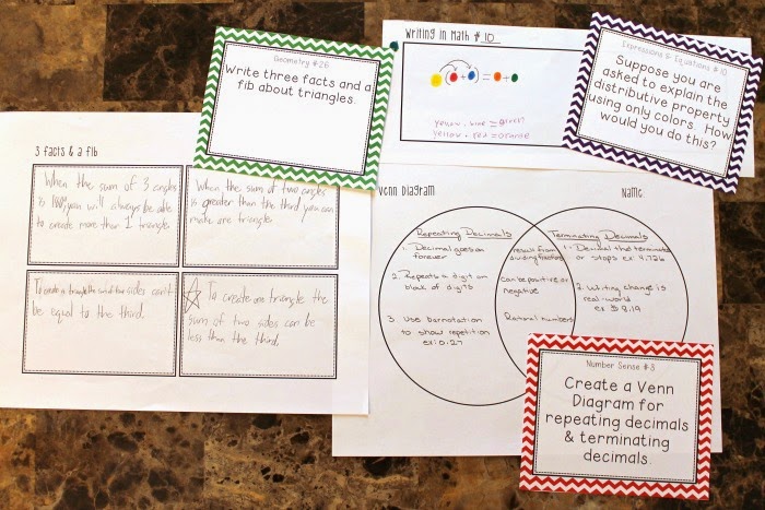 Ideas for Using Writing in Math | Minds in Bloom | Bloglovin’