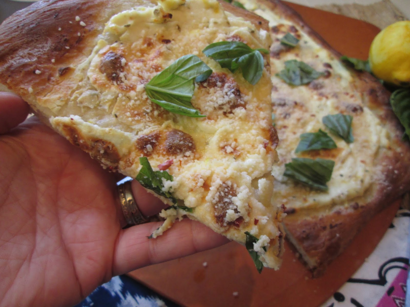 Stirring the Pot Giada's Lemon White Pizza