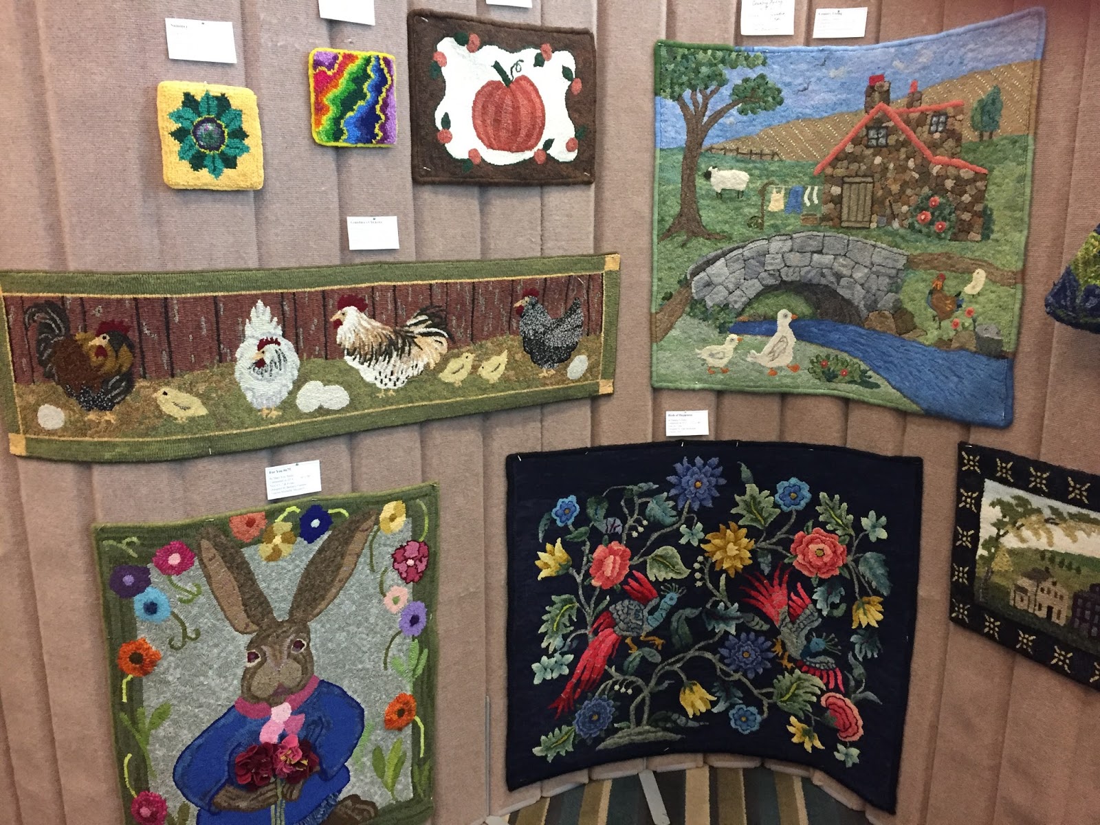 Rugs and Pugs One Hook in Down