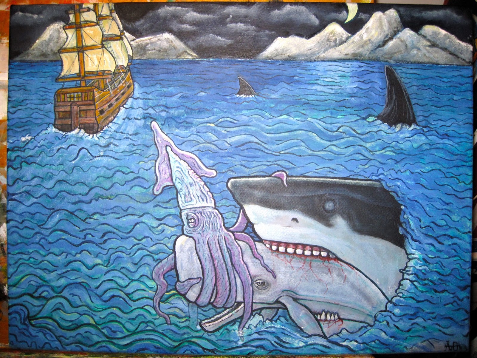 The Art Of Gurr: Megalodon