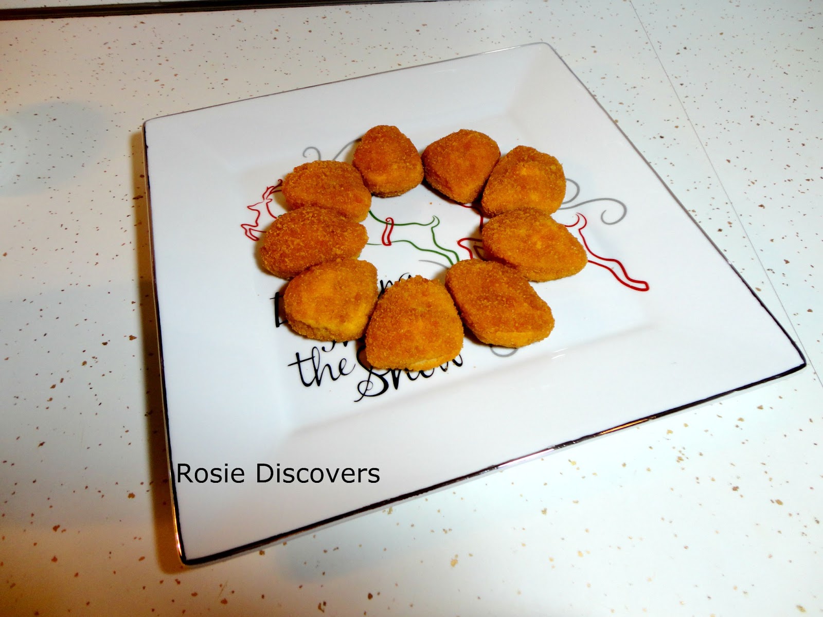 Rosie Discovers Tyson Chicken Nugget Christmas Tree With Presents!