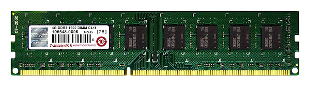 Transcend 4 GB DDR3-1600 ram 