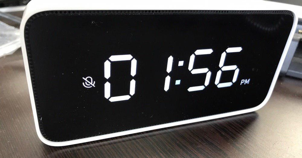 How to set time on Xiaomi AI Alarm clock / 샤오미 인공지능 알람시계 시간설정