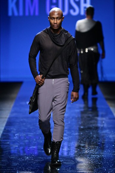 Tanzanian Male Model, Ally a.k.a Daxx, at Mercedes Benz Fashion Week ...