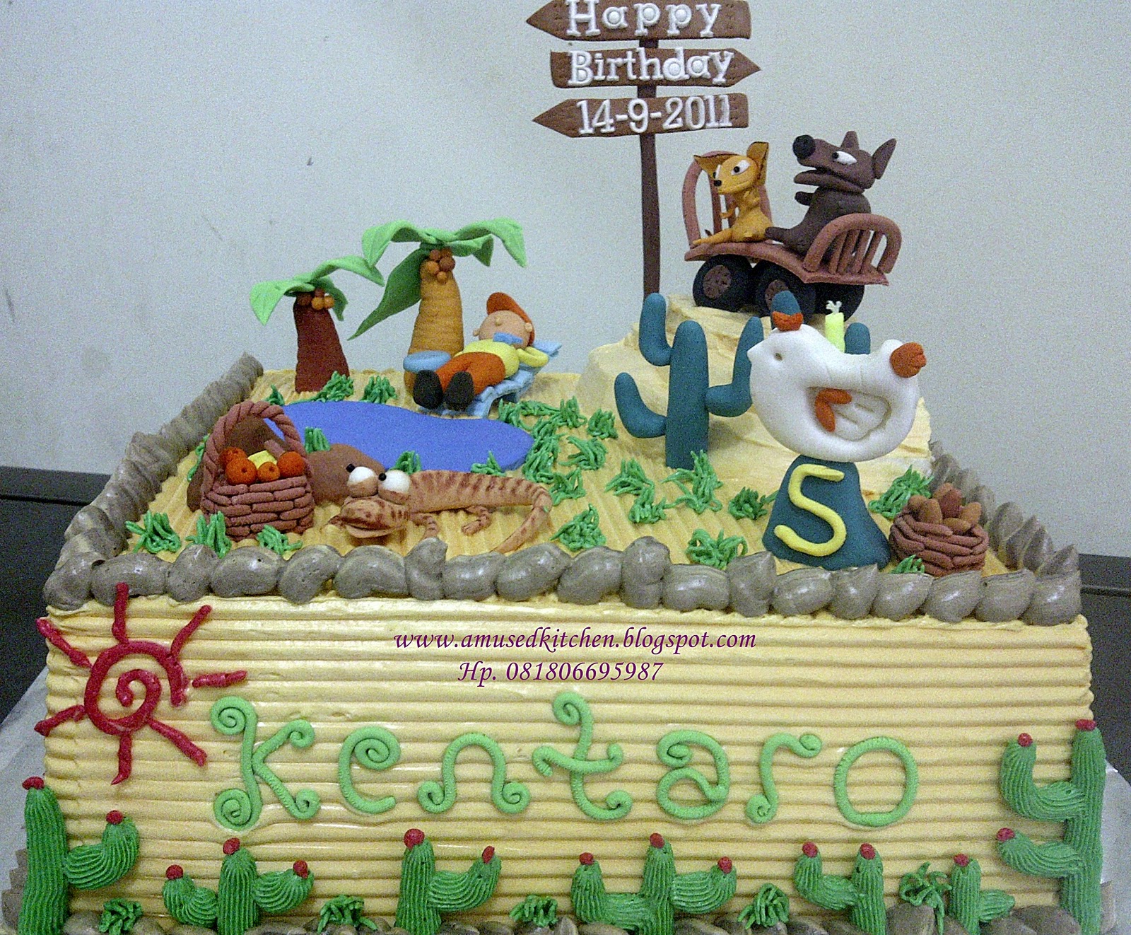 AMUSED KITCHEN Oscar Oasis Cake