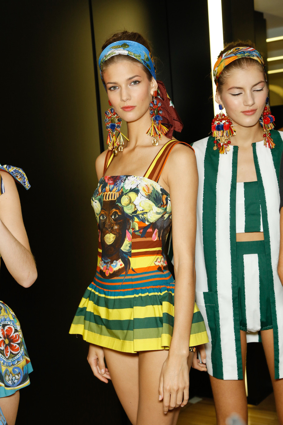 CITIZEN CHIC: Backstage Beauties: Dolce & Gabbana S/S 13 Part V