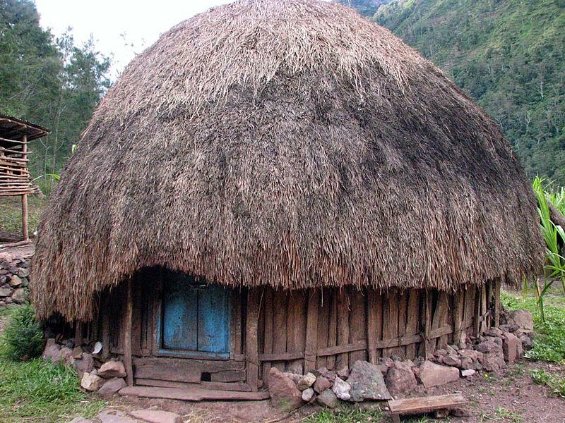 Sky Fly Papua Barat Tarian Adat Rumah Adat Pakaian 