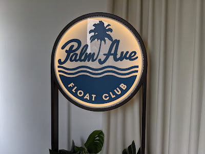 Palm Avenue Float Club Sign