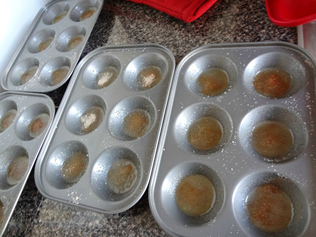 Mini Cinnamon Sugar Popovers