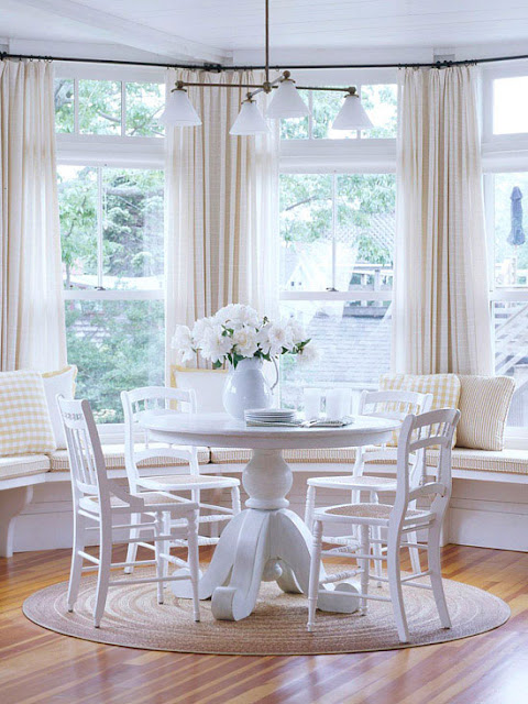 Decor Inspiration - Sunny Breakfast Nook - Cool Chic Style Fashion