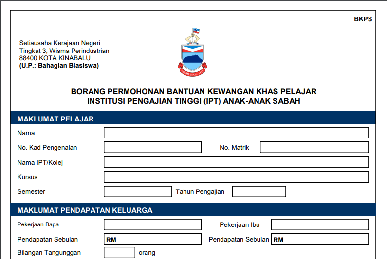 Bantuan 3.0 memohon cara sabah prihatin Bantuan Prihatin