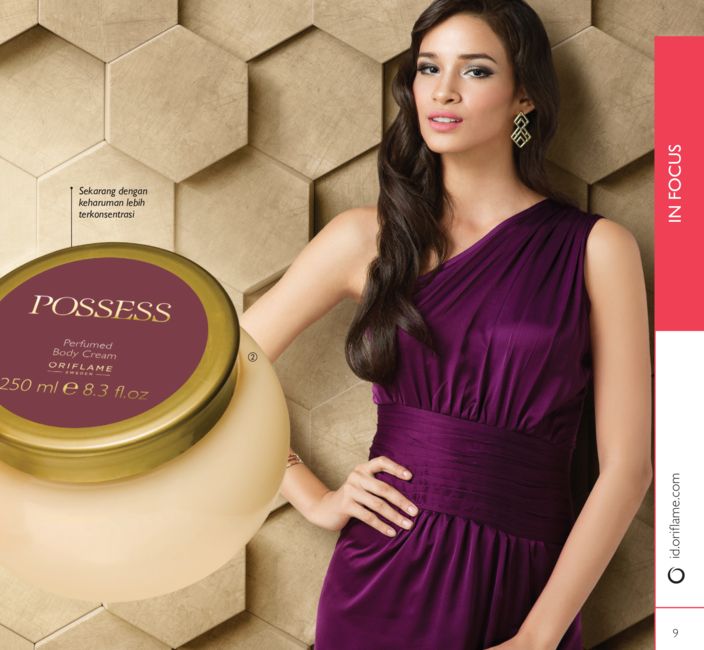 Nuris Dian Anggraini POSSESS BODY CREAM BY ORIFLAME