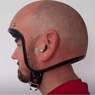 Meme helmet head at Toprank JDM