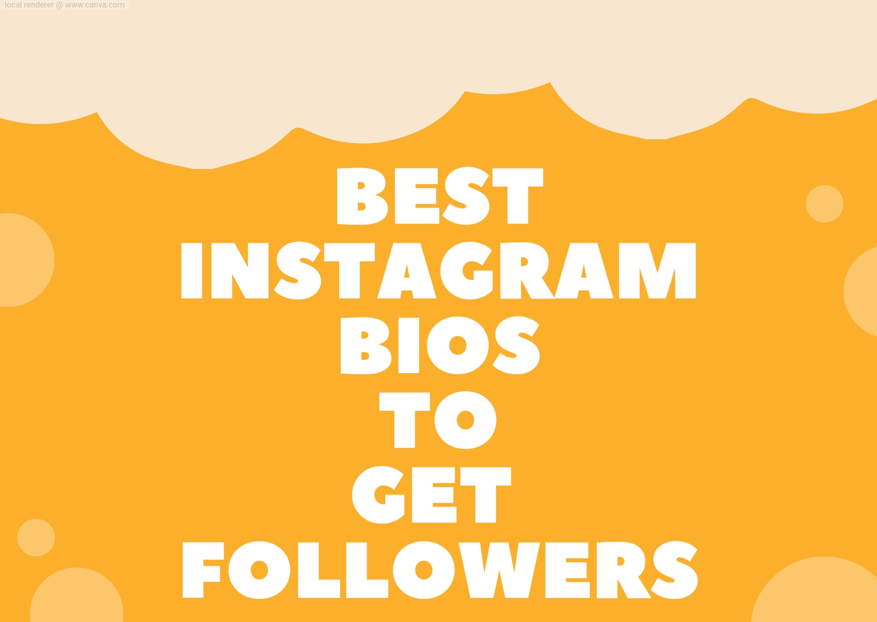 100+ Instagram bio to get followers - Caption store » Caption Store