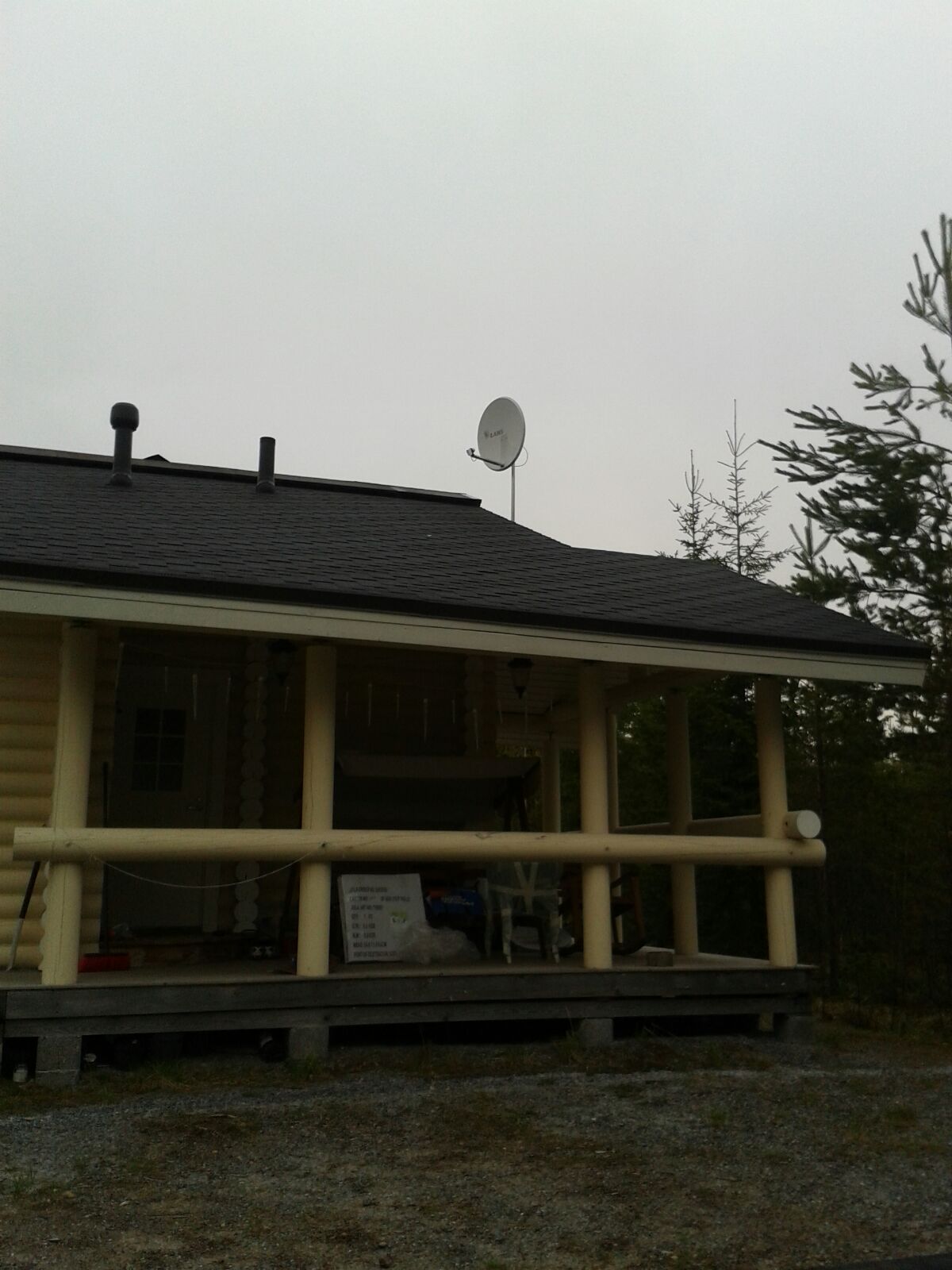 suomisat: Установка спутниковой тарелки Триколор ТВ в Savonlinna ...