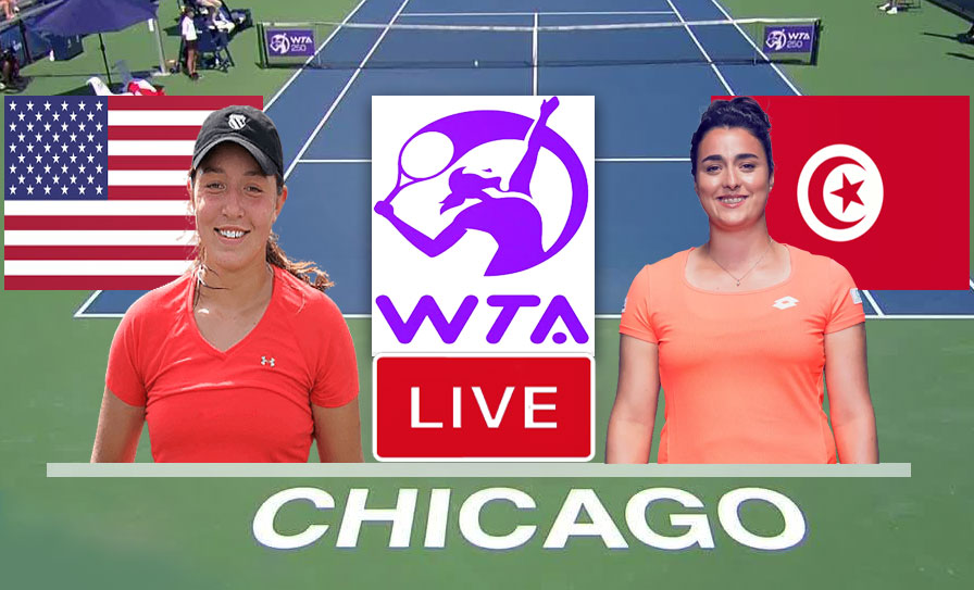 Match Tennis Ons Jabeur vs Pegula Jessica Live Streaming Wta Chicago
