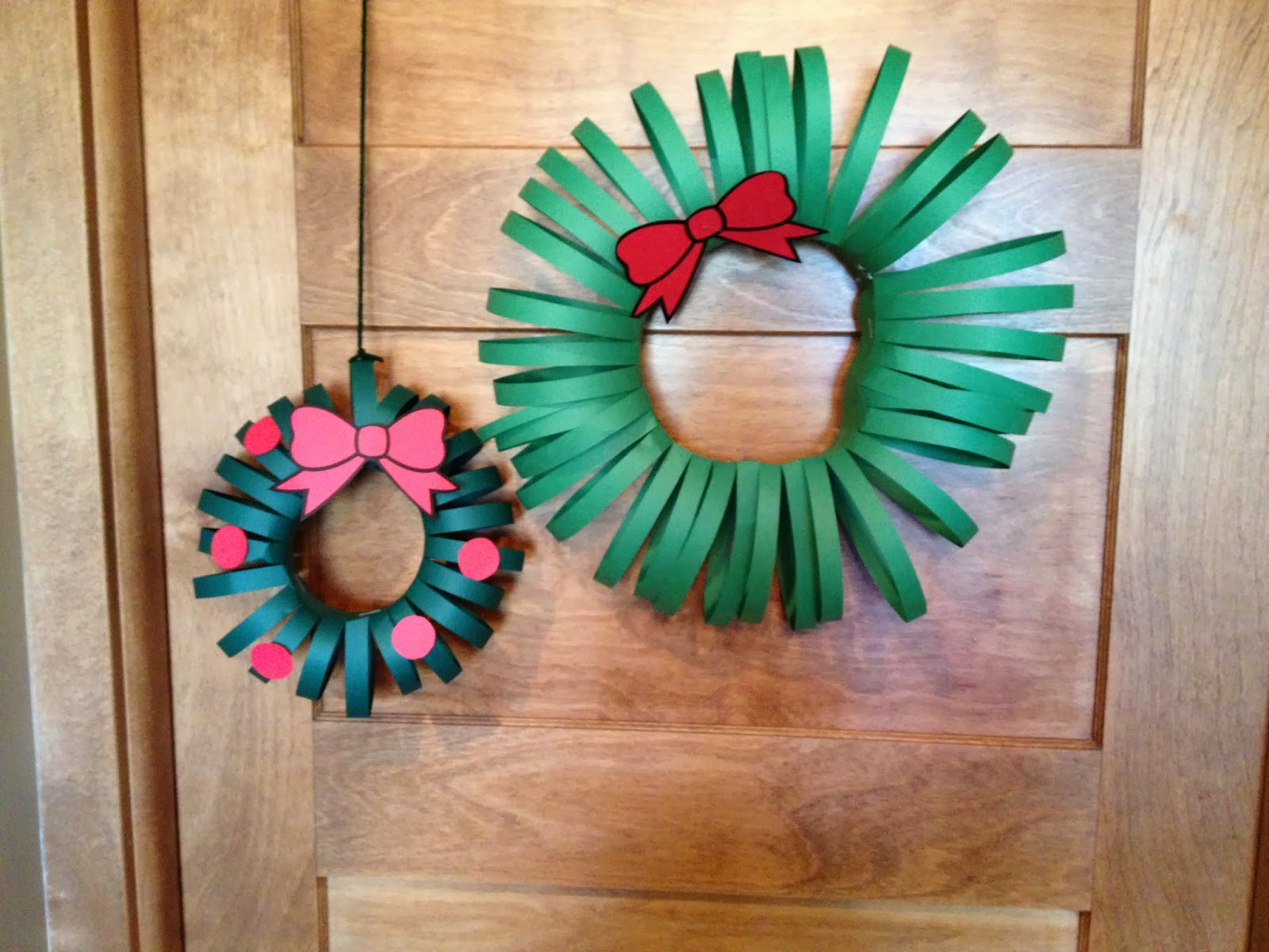Cats On The Homestead: Paper Wreath Craft