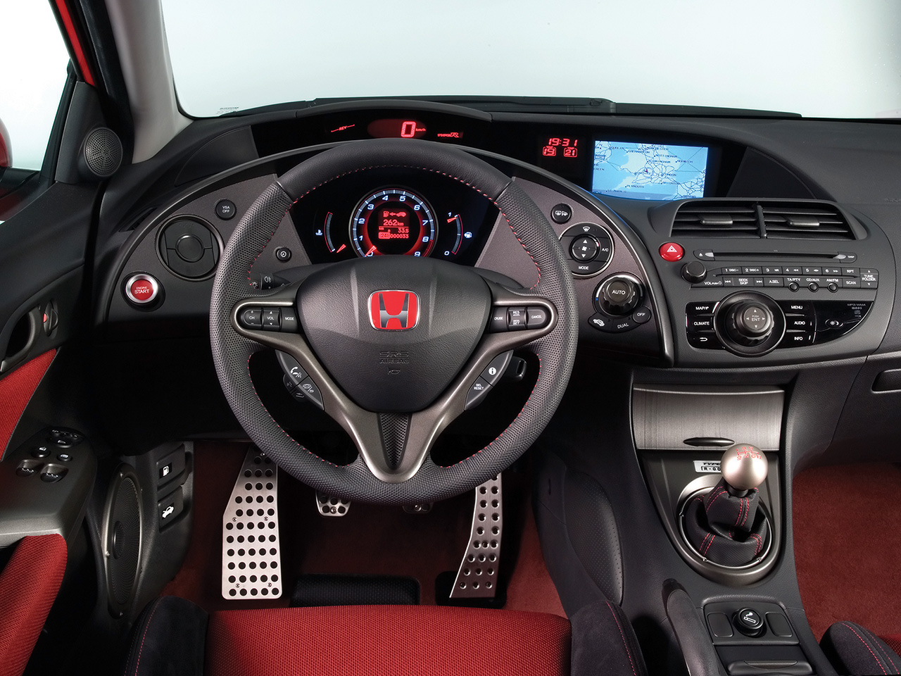 Fast Cars: Honda Civic Si Interior desing looks very nice