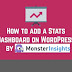 How to add a Stats Dashboard on WordPress by MonsterInsights