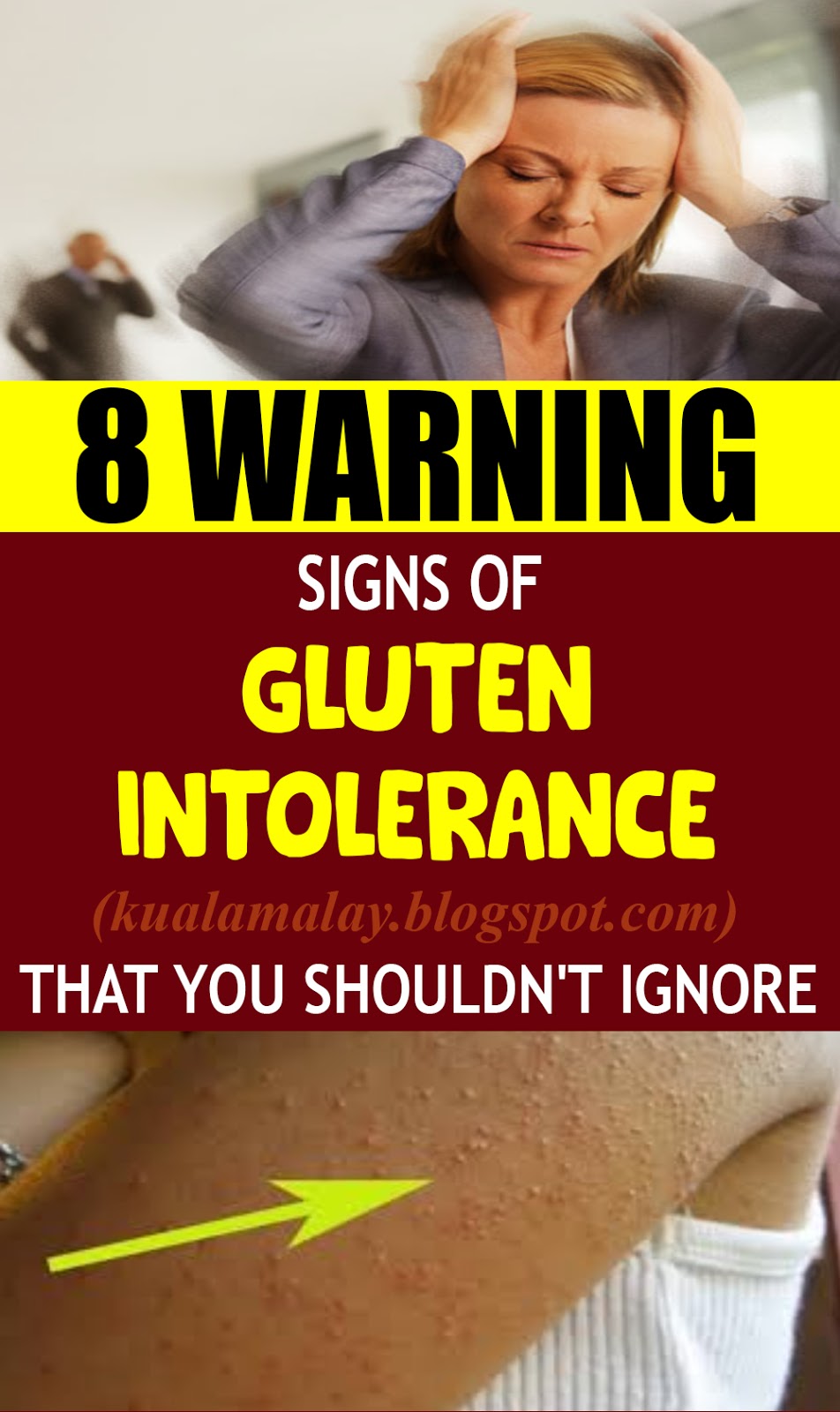 8 Warning Signs Of Gluten Intolerance That You Shouldn’t Ignore plan to health